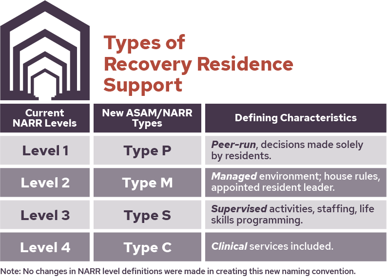 narr types of recovery support