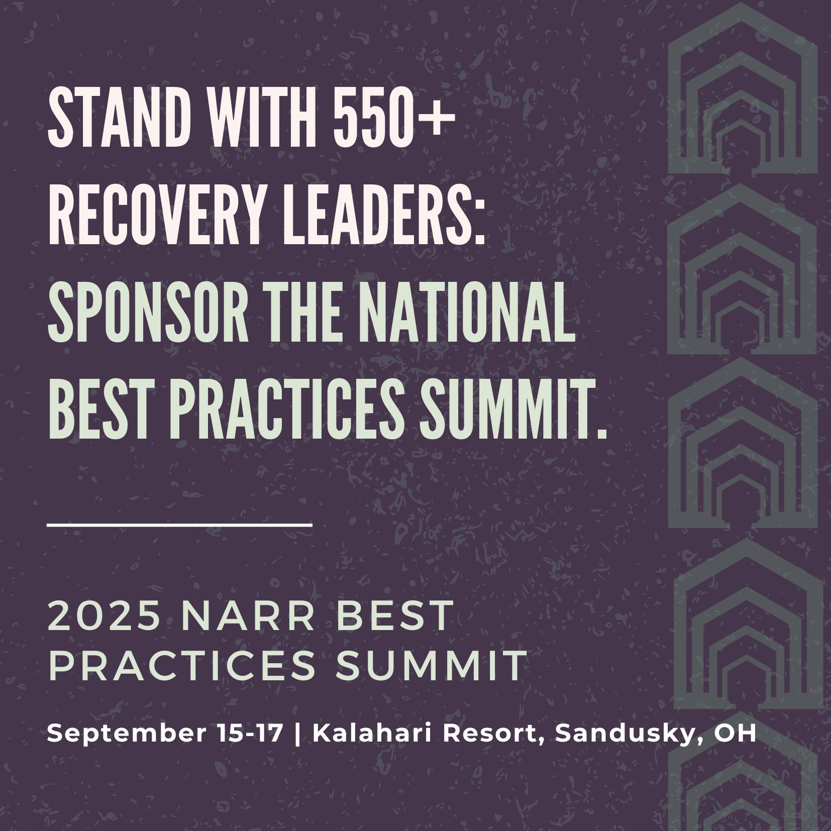 NARR Summit Sponsorship NARR Summit Sponsorship